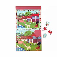  48 pc Magnetic Puzzle - Discovery Game - Farm