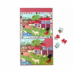 Scratch "Discovery Game and Puzzle: Farm" (48 pc Magnetic Puzzle)