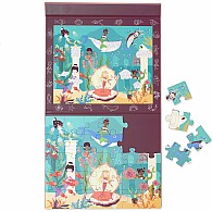   30 pc Magnetic Puzzle - Mystery Game - Mermaid