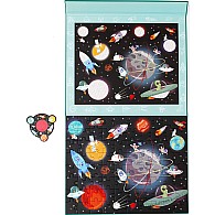   80 pc Magnetic Puzzle - Mystery Game - Space