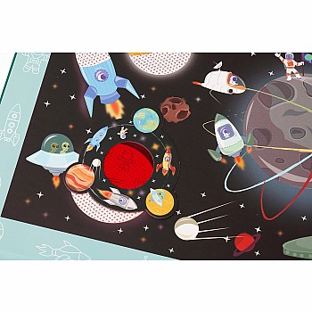 Scratch "Mystery Game and Puzzle: Space" (80 pc Magnetic Puzzle)