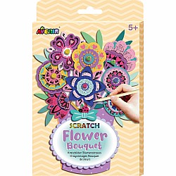 Scratch Art Bouquet, Flower
