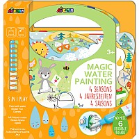 Magic Water Painting - Book - 4 Seasons