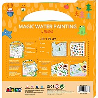 Magic Water Painting - Book - 4 Seasons