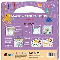 Magic Water Painting - Book - Under Water