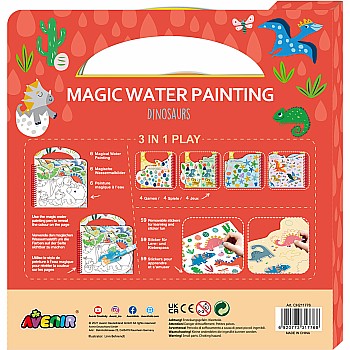 Magic Water Painting, Dinosaurs