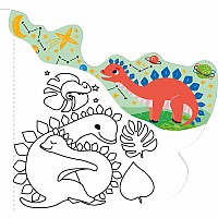 Magic Water Painting - Book - Dinosaurs