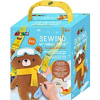 Sewing Kit - Snowboarding Bear