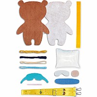 Sewing Kit - Snowboarding Bear