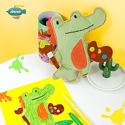 Sewing Kit, Arty Crocodile