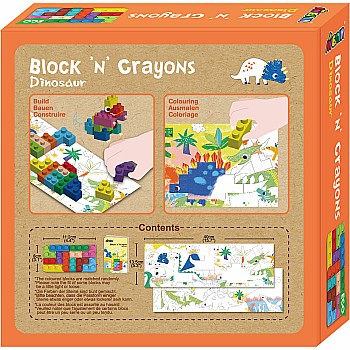 Blocks 'N Crayons, Dinosaur