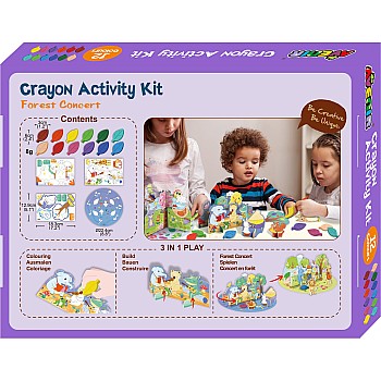 Crayon Activity Kit, Forest Concert