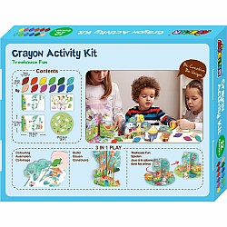 Crayon Activity Kit, Threehouse Fun