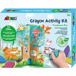 Crayon Activity Kit, Threehouse Fun