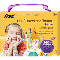 Nail Stickers & Tattoos - Princess