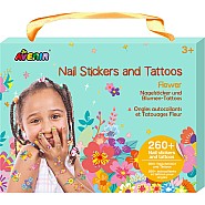 Avenir Nail Stickers & Tattoos - Flower