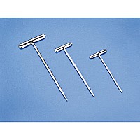 Nickel Plated T-Pins 1"