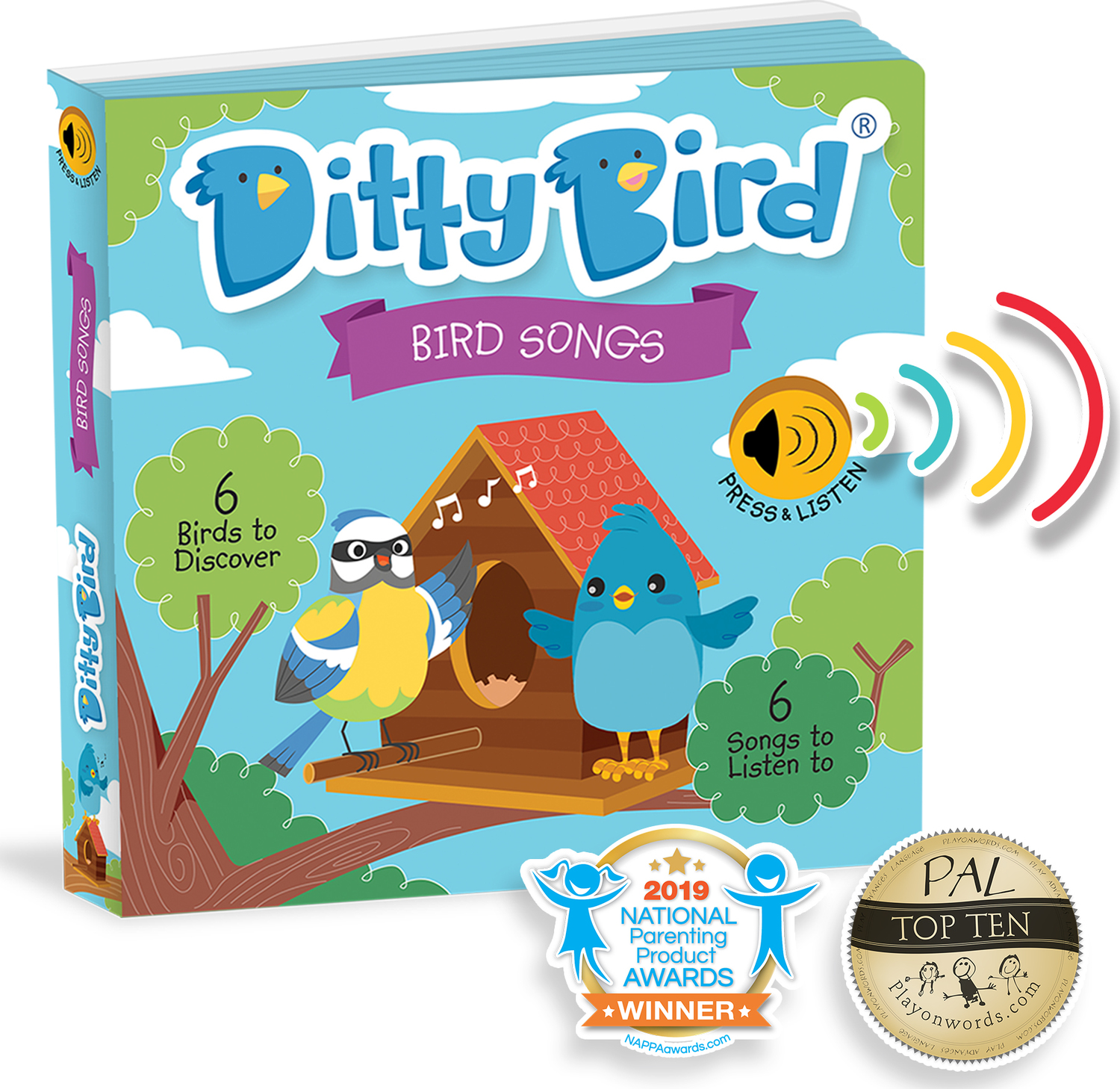 Ditty Bird Baby Sound Book Bird Songs Ditty Bird Books