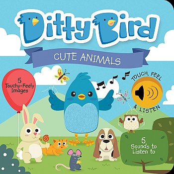 Ditty Bird Baby Sound & Texture Book: Cute Animals