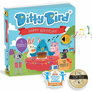 Ditty Bird Baby Sound  Book: Happy Birthday