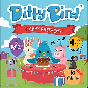 Ditty Bird Baby Sound  Book: Happy Birthday