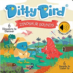 Ditty Bird Baby Sound Book: Dinosaur Sounds