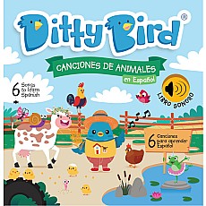 DITTY BIRD Sound Book: Canciones de Animales