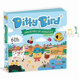 DITTY BIRD Sound Book: Canciones de Animales