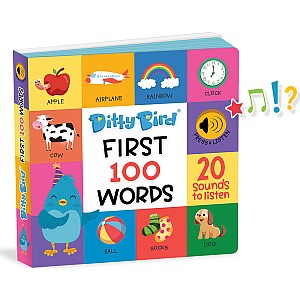 Ditty Bird - First 100 Words Sound Book