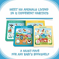 Ditty Bird - First 100 Animals Sound Book