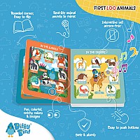 Ditty Bird - First 100 Animals Sound Book