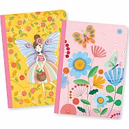Djeco Rose Little Notebooks (Set Of 2)