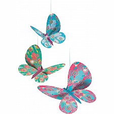 Airy Mobiles Glitter Butterflies 