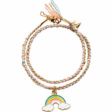 DJECO Rainbow Kumihimo Beads & Jewelry