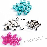 Alphabet Beads Silver