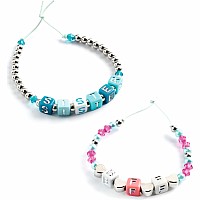 Alphabet Beads Silver