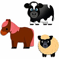 Farm Animals Baby Stickers