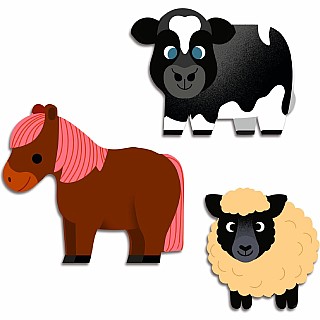 Farm Animals Baby Stickers