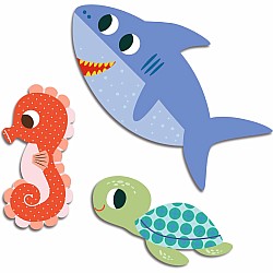 Sea Animals Baby Stickers