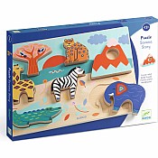 DJECO Savana Story Wooden Puzzle