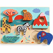 DJECO Savana Story Wooden Puzzle