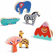 DJECO Savana Story Wooden Puzzle