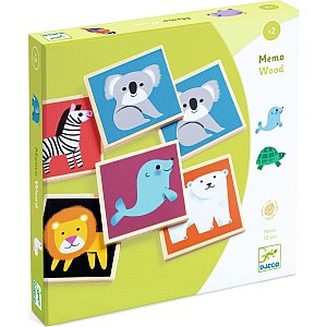 DJECO Early Learning Memo Wood