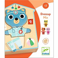 Wooden Puzzles Dressup Mix