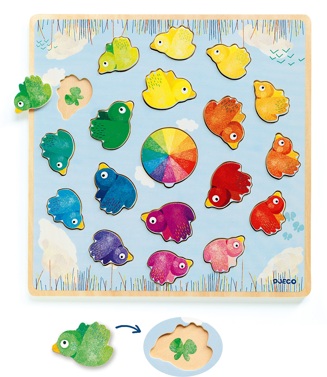 Educational Wooden Puzzles - Ludicolori