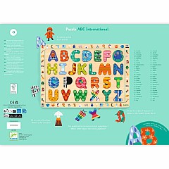DJECO ABC International Wooden Puzzle