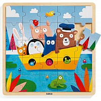 Djeco Puzzlo Boat Wooden Jigsaw Puzzle