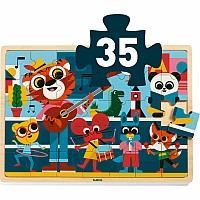 Djeco Puzzlo Music Wooden Jigsaw Puzzle