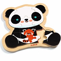 Puzzlo Panda Wooden Puzzle