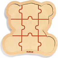 Puzzlo Panda Wooden Puzzle